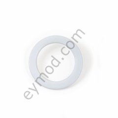 Alttan Dikme Ayaklı Halka Toka 30 mm - BEYAZ