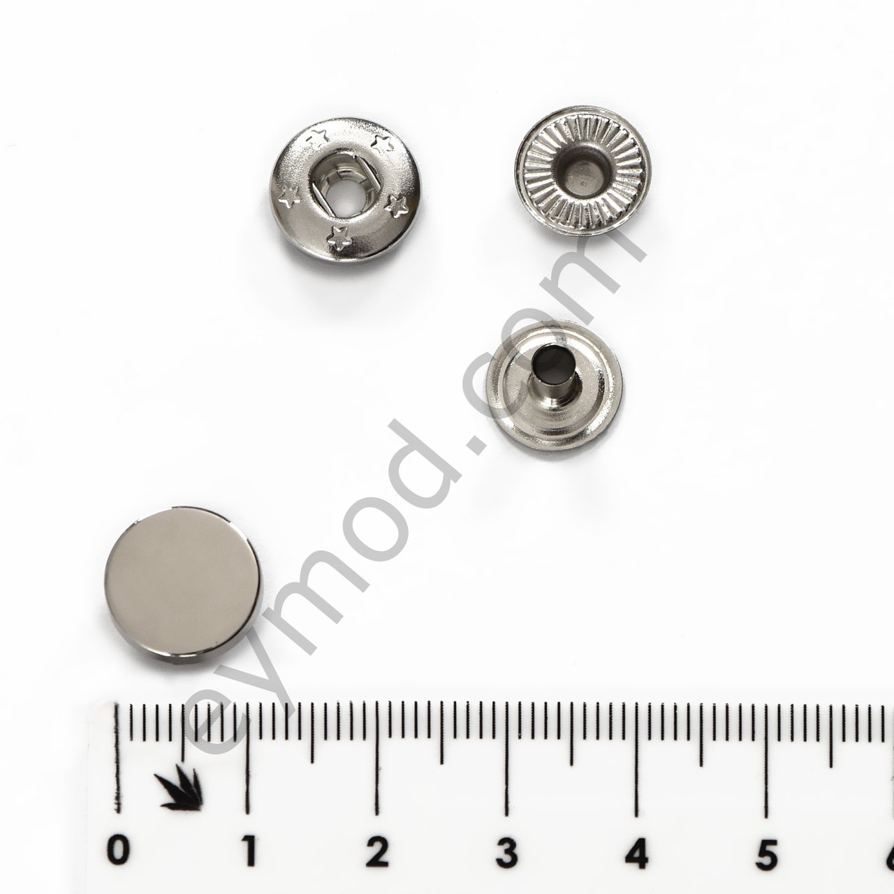 Gazoz Kapağı Çıt Çıt 12 mm - NİKEL