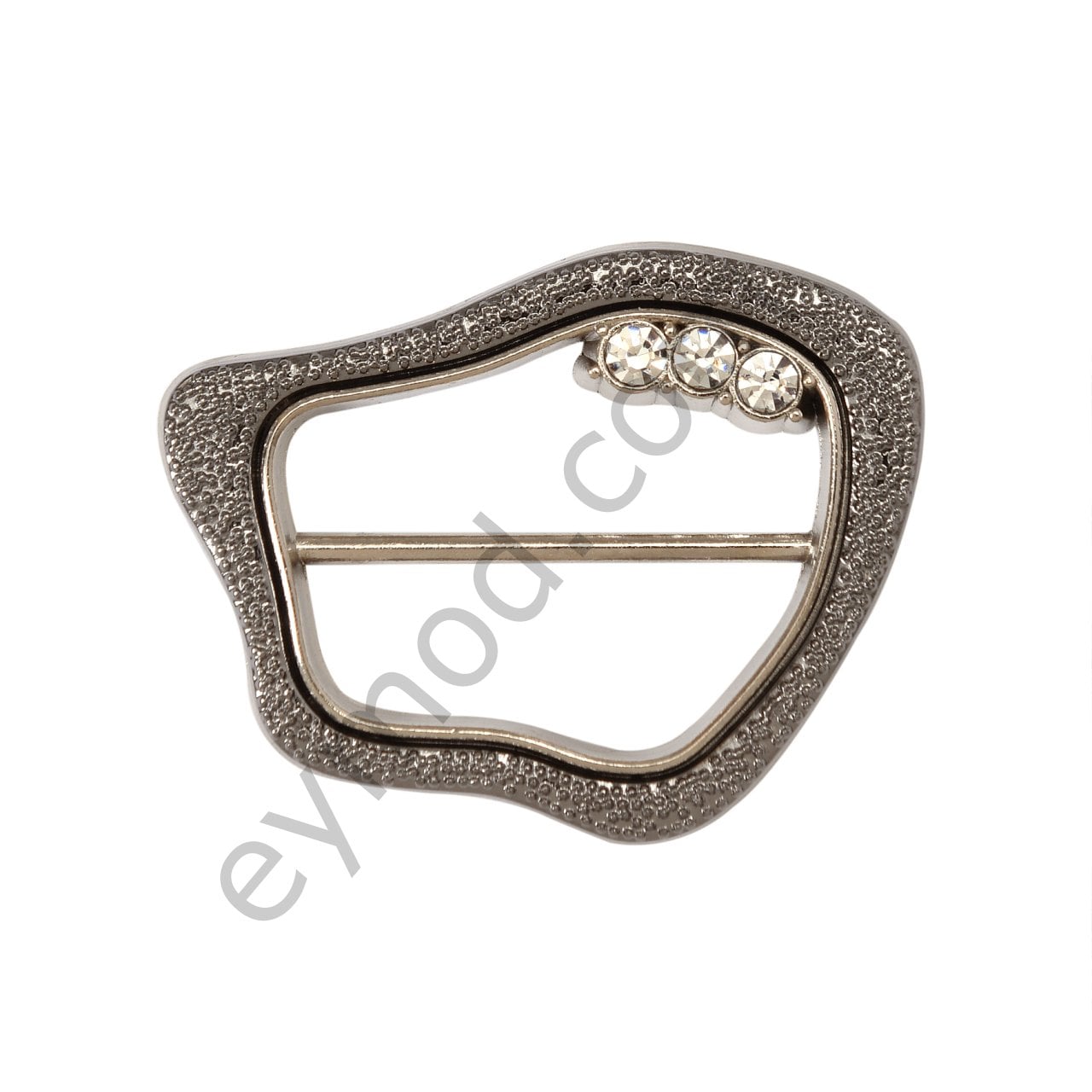 3.8 Cm Desenli Kemer Tokası NİKEL+BLACK NİKEL
