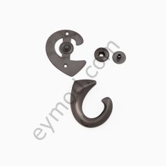 C Şeklinde Çıtçıt BLACK NİKEL