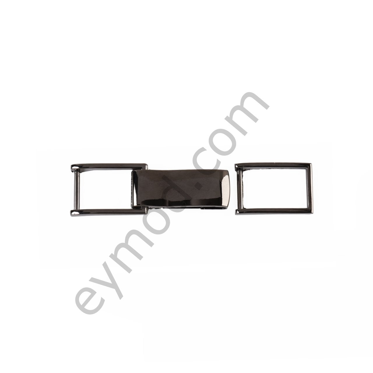 Mandallı Agraf Toka BLACK NİKEL