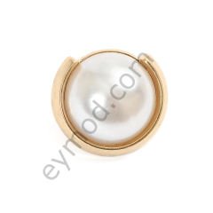 Büyük İncili Düğme GOLD