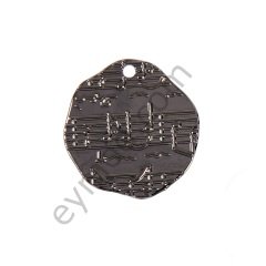 Melodi Desenli Dikme BLACK NİKEL