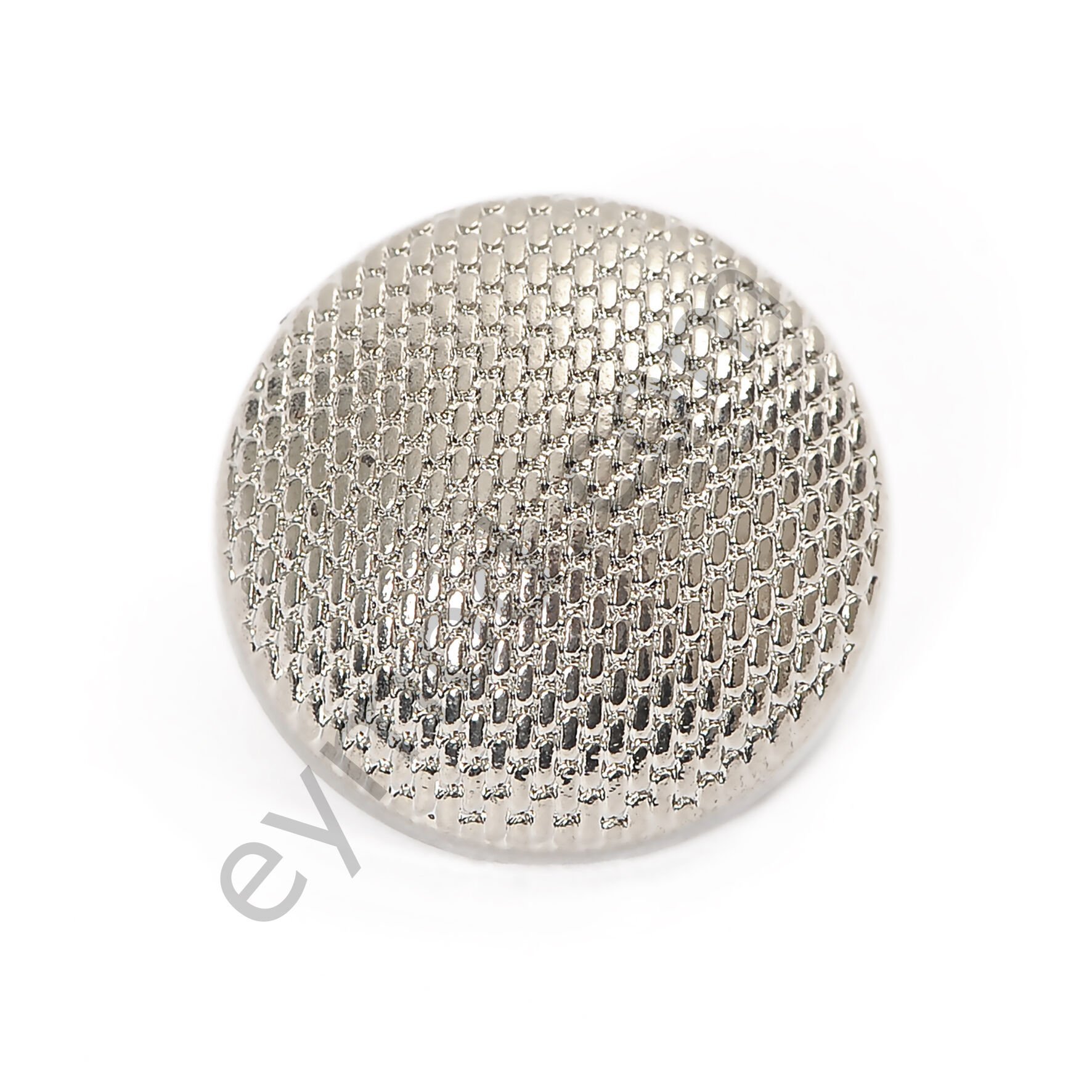 Yuvarlak Desenli Kapak Düğme DÜĞME BOYU 24L (~15 mm) - NİKEL