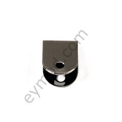 Ucu Oval Tırnaksız Kısa Delikli Kıstırma BLACK NİKEL
