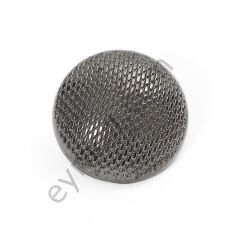 Yuvarlak Desenli Kapak Düğme DÜĞME BOYU 24L (~15 mm) - BLACK NİKEL