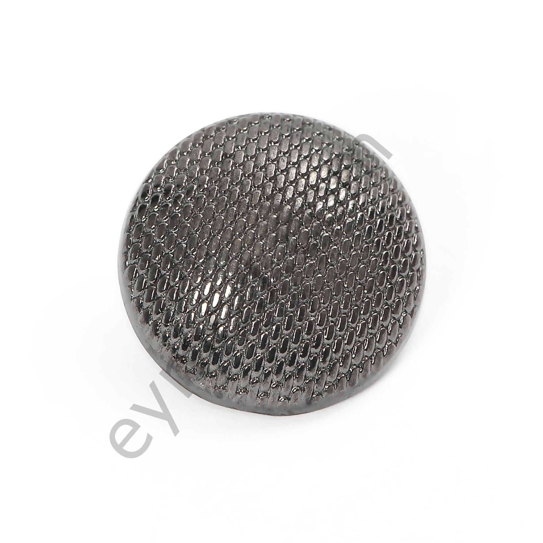 Yuvarlak Desenli Kapak Düğme DÜĞME BOYU 28L (~18 mm) - BLACK NİKEL