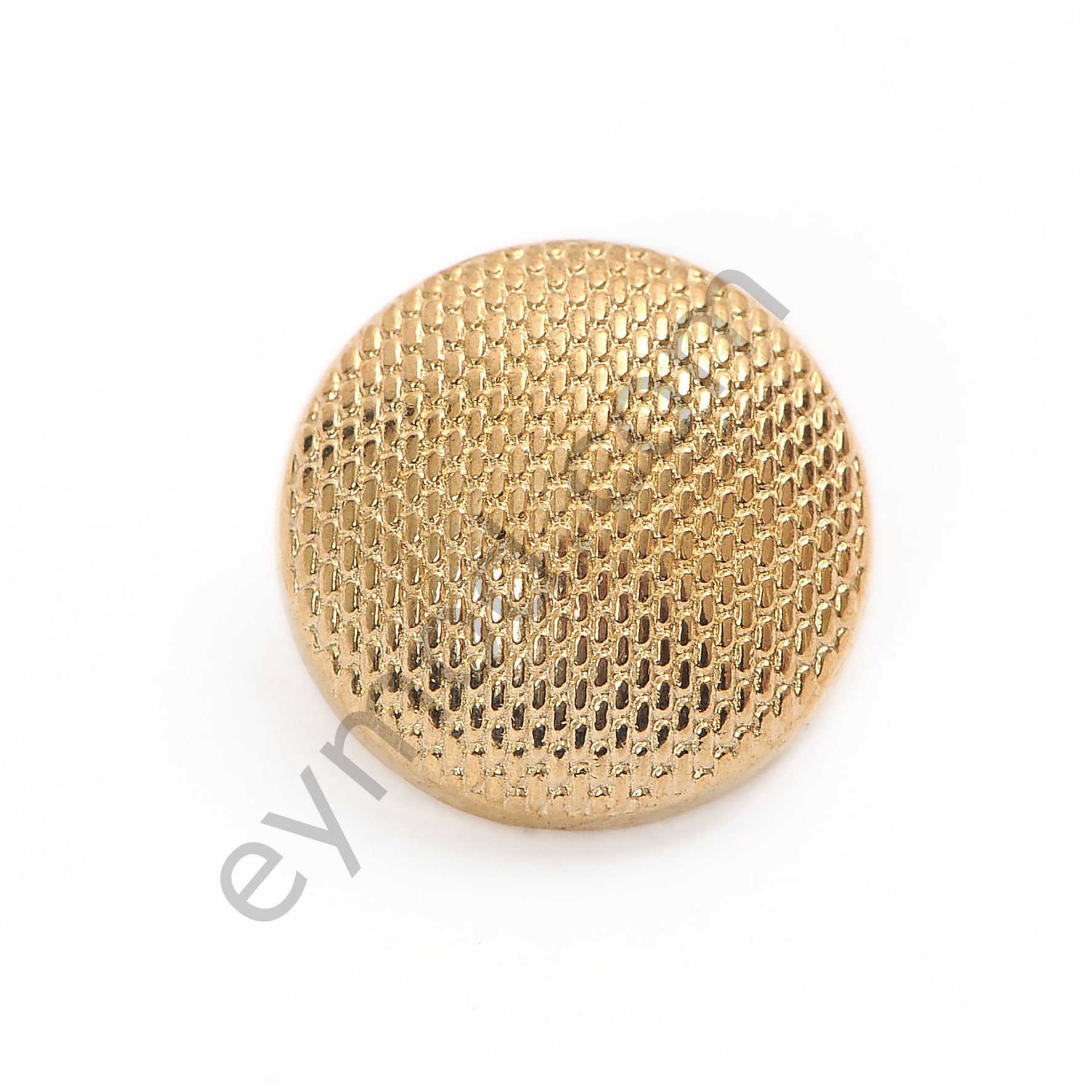 Yuvarlak Desenli Kapak Düğme DÜĞME BOYU 24L (~15 mm) - GOLD