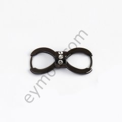 3 Taşlı Birit Toka BLACK NİKEL