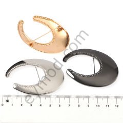 50 Taşlı Büyük Broş