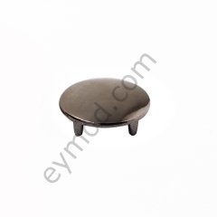 Yuvarlak Toka 20 mm - BLACK NİKEL