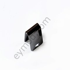 Uzun Delikli Tırnaksız Kıstırma 20 mm - BLACK NİKEL