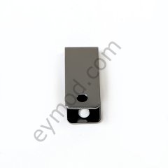 Uzun Delikli Tırnaksız Kıstırma 25 mm - BLACK NİKEL