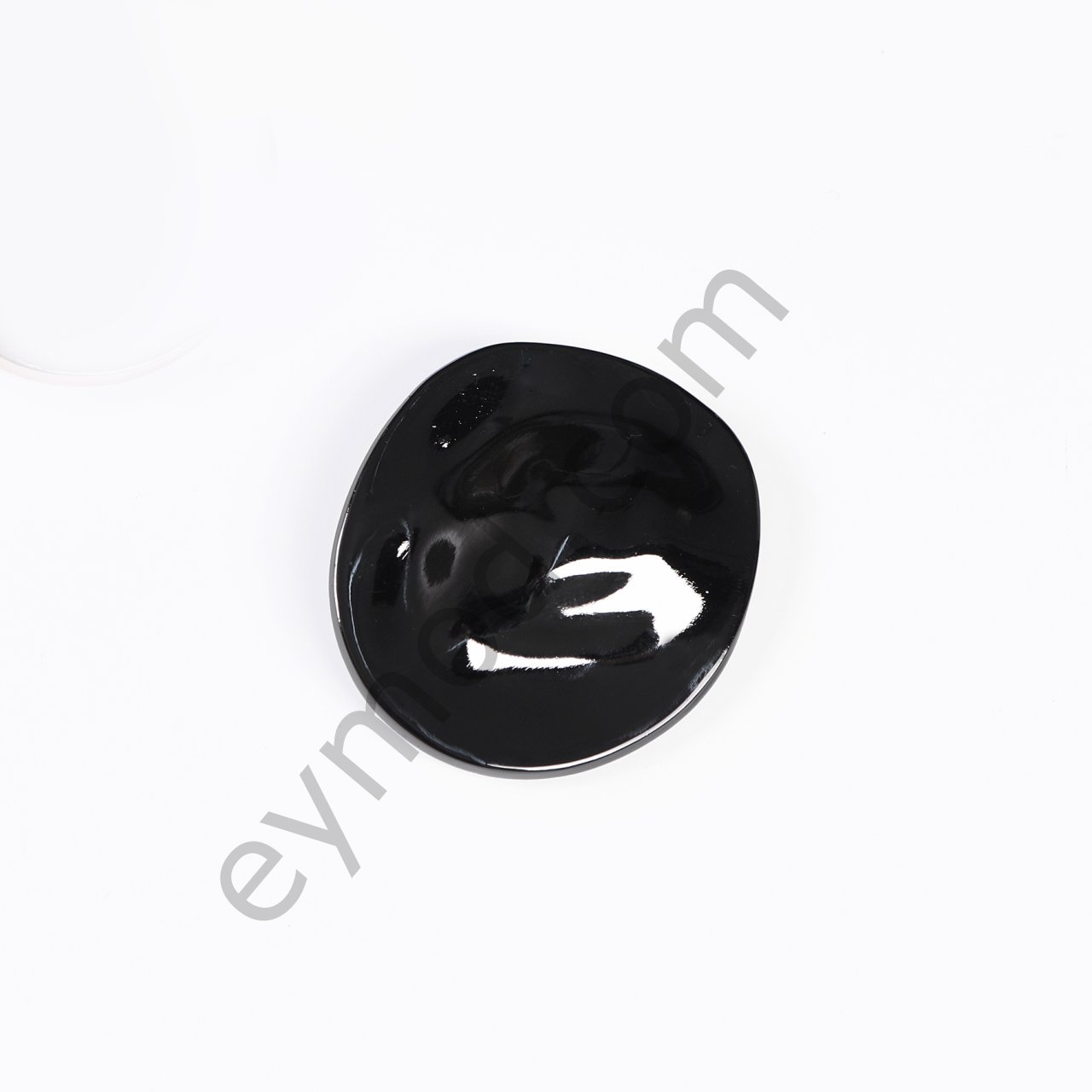 Kabuk İğneli Broş BLACK NİKEL