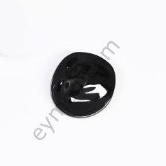 Kabuk İğneli Broş BLACK NİKEL