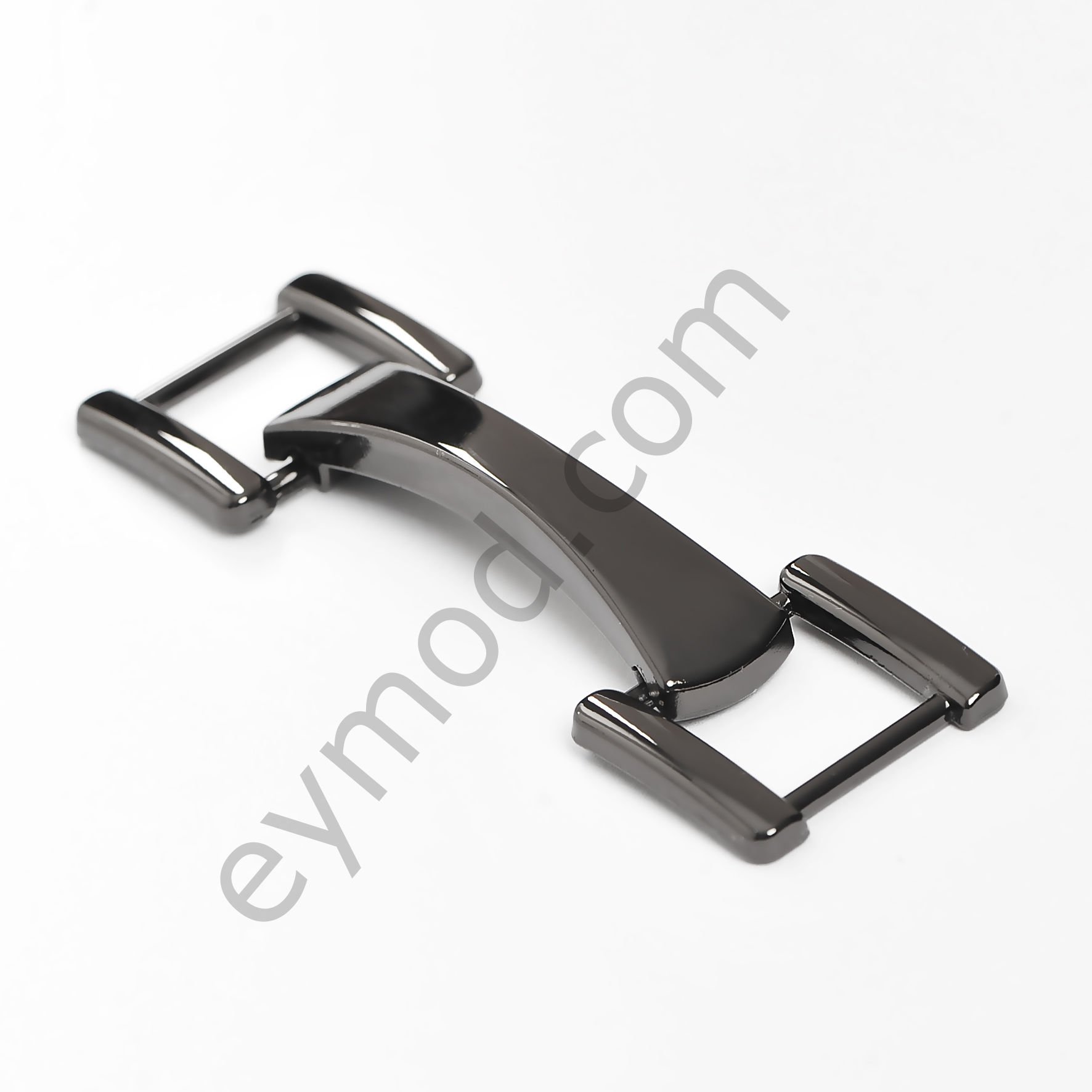 Düz Büyük Eklemeli Toka BLACK NİKEL