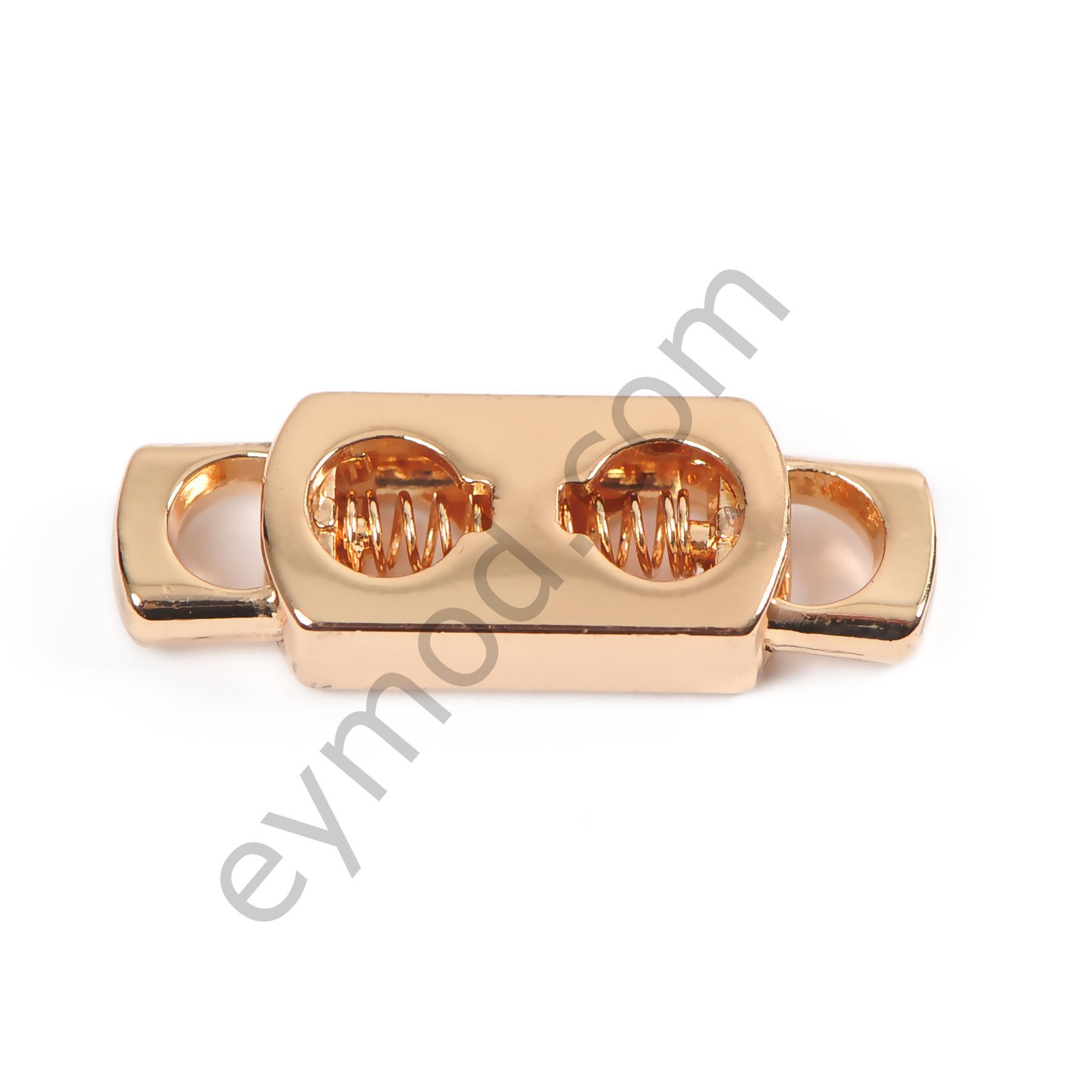 Çift Delikli Stoper Gold Kaplamalı