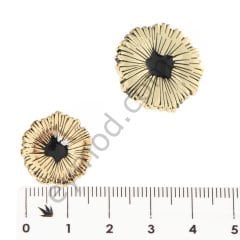 Mineli Çiçek Düğme