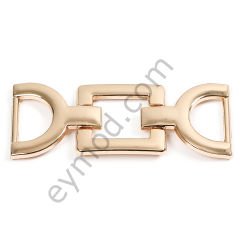 Ortası Kare Eklemeli Toka GOLD