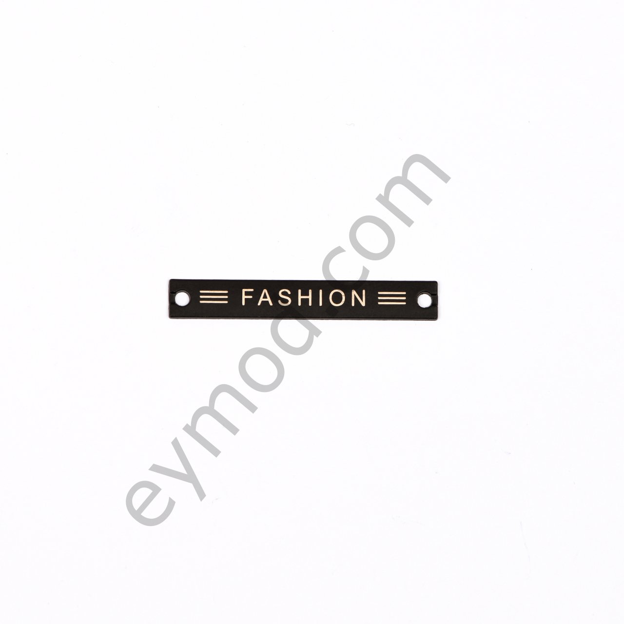 Fashion Yazılı Dikme KÜÇÜK BOY - BLACK