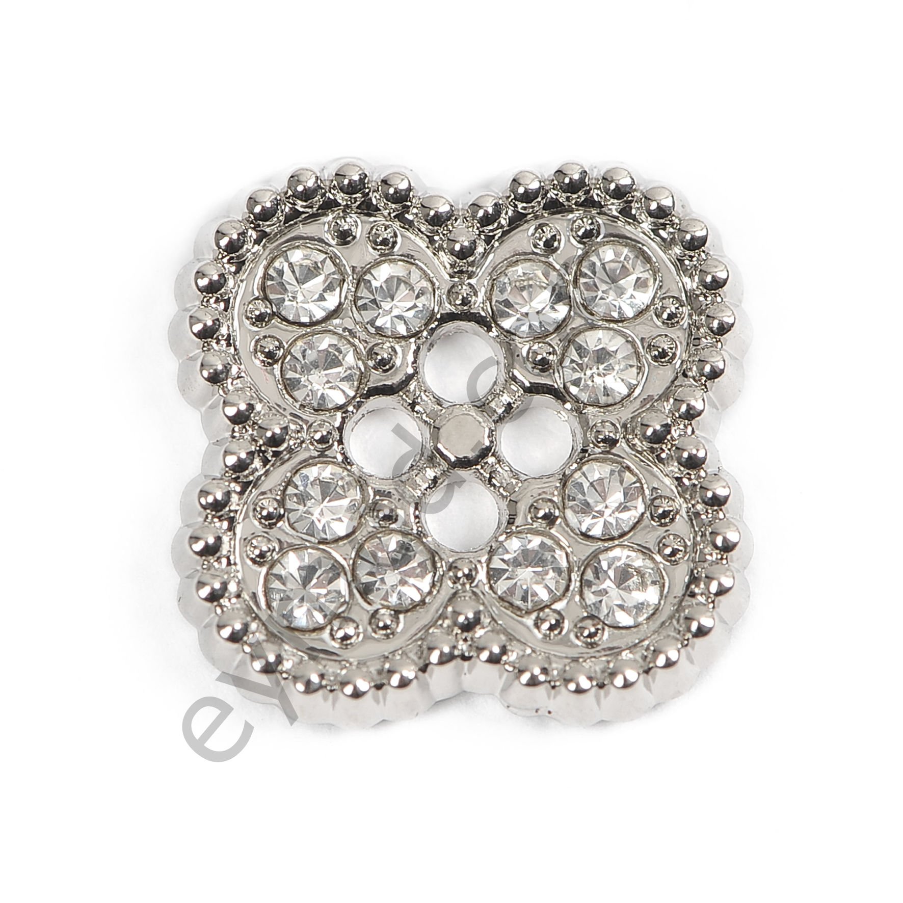 12 Taşlı Küyük Düğme NİKEL