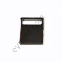 Düz Brit Toka BLACK NİKEL