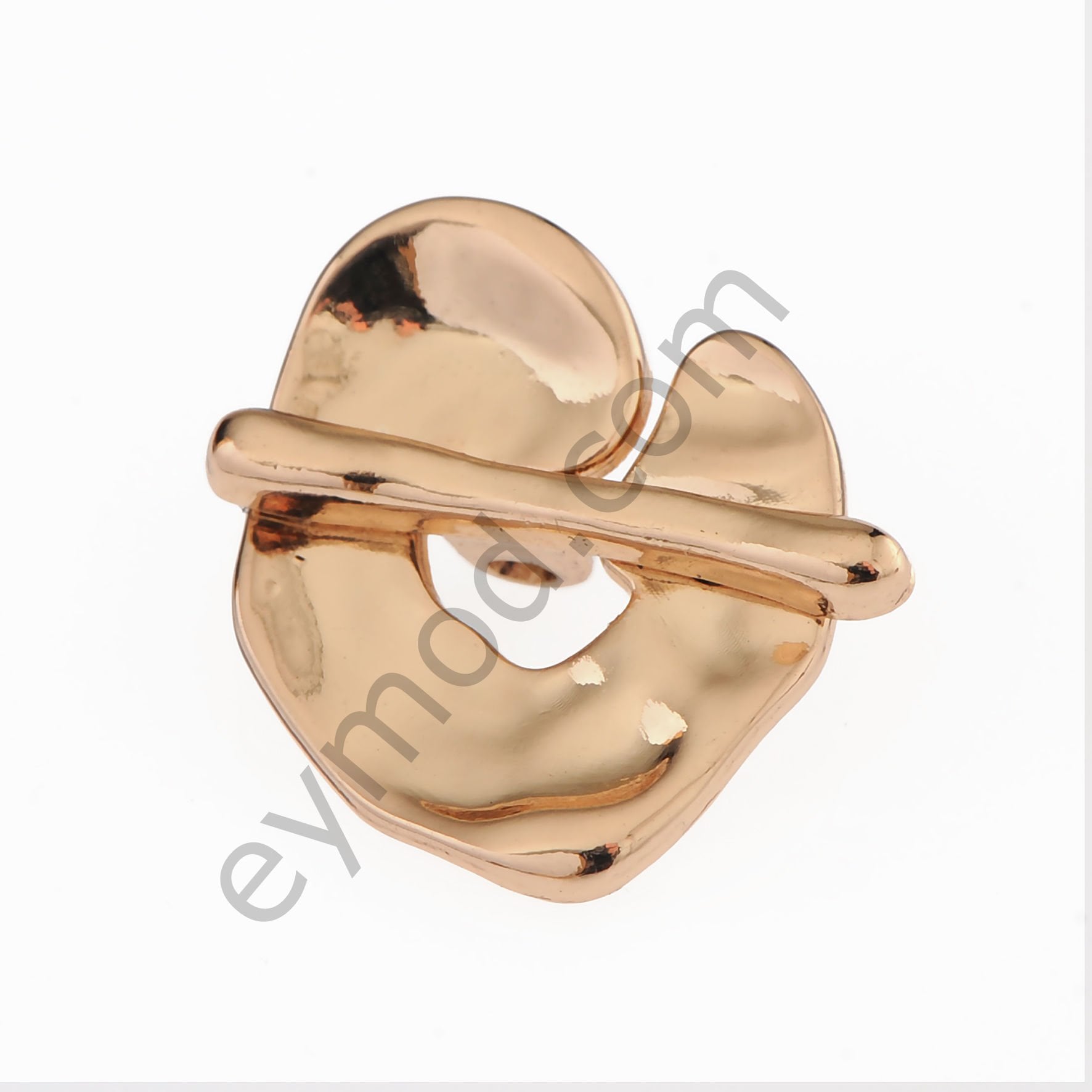 Kıvrımlı Düğme GOLD - DÜĞME BOYU 28L (~18 mm)