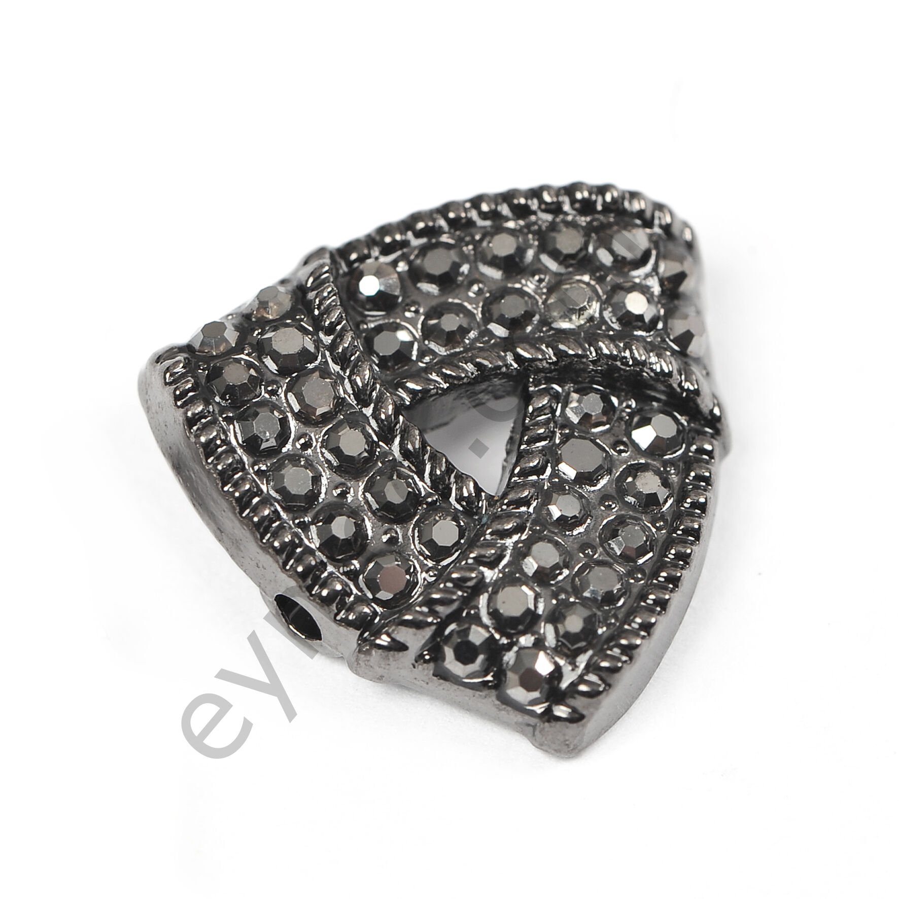 36 Taşlı Dikme Aksesuar BLACK NİKEL