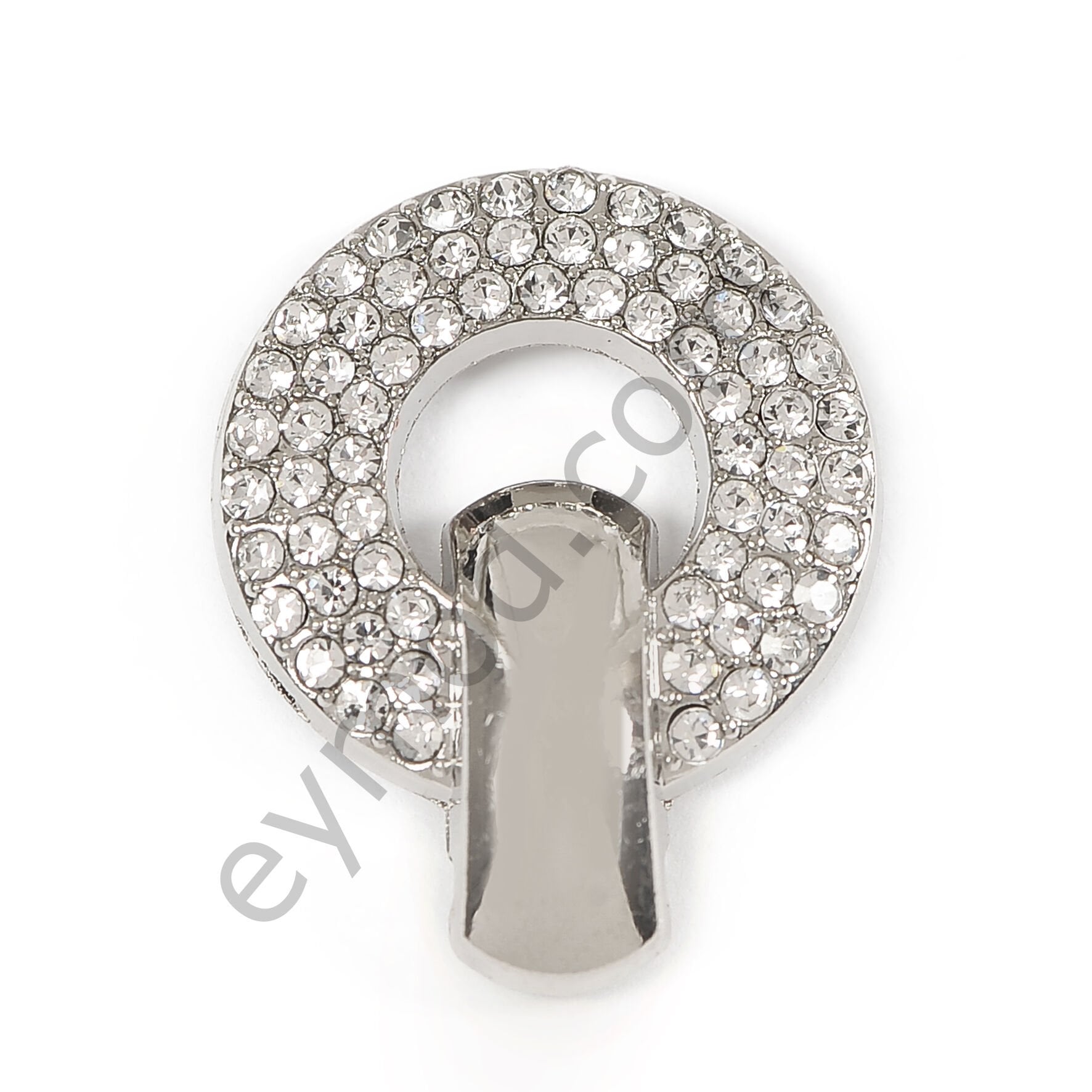 66 Taşlı Dikme Aksesuar NİKEL