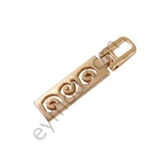 Salyangoz Desenli Elcik Gold