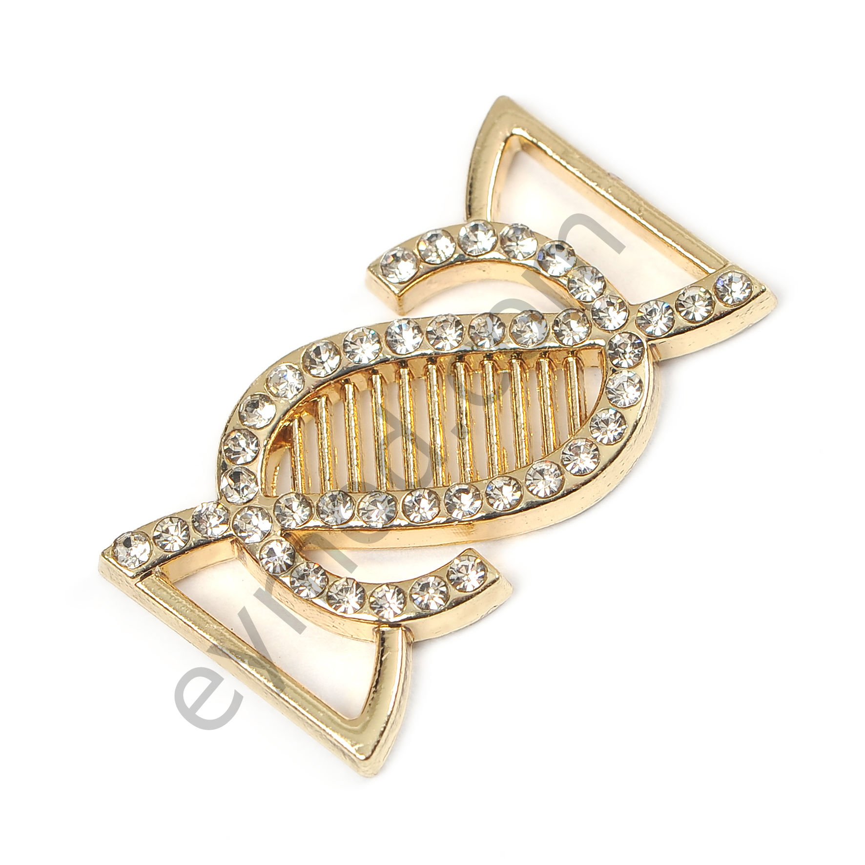 43 Taşlı Brit Toka Aksesuar GOLD