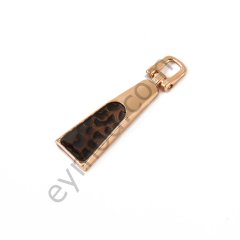 Leopar Desenli Mineli Elcik Gold