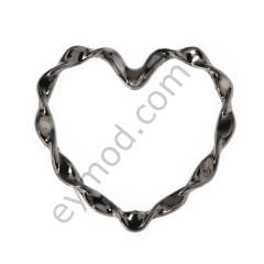 Kıvrımlı Kalp Model Toka