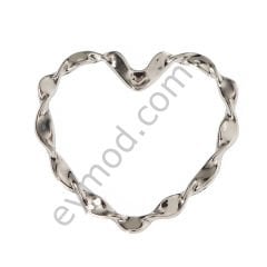 Kıvrımlı Kalp Model Toka