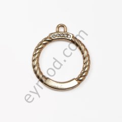 5 Taşlı Halka Elcik GOLD