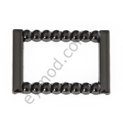 Dikdörtgen Dikme Toka SİYAH NİKEL