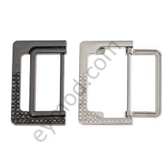 40 Taşlı Dikdörtgen Toka