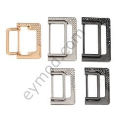 40 Taşlı Dikdörtgen Toka