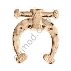 Kıvrımlı Nal Halka Toka