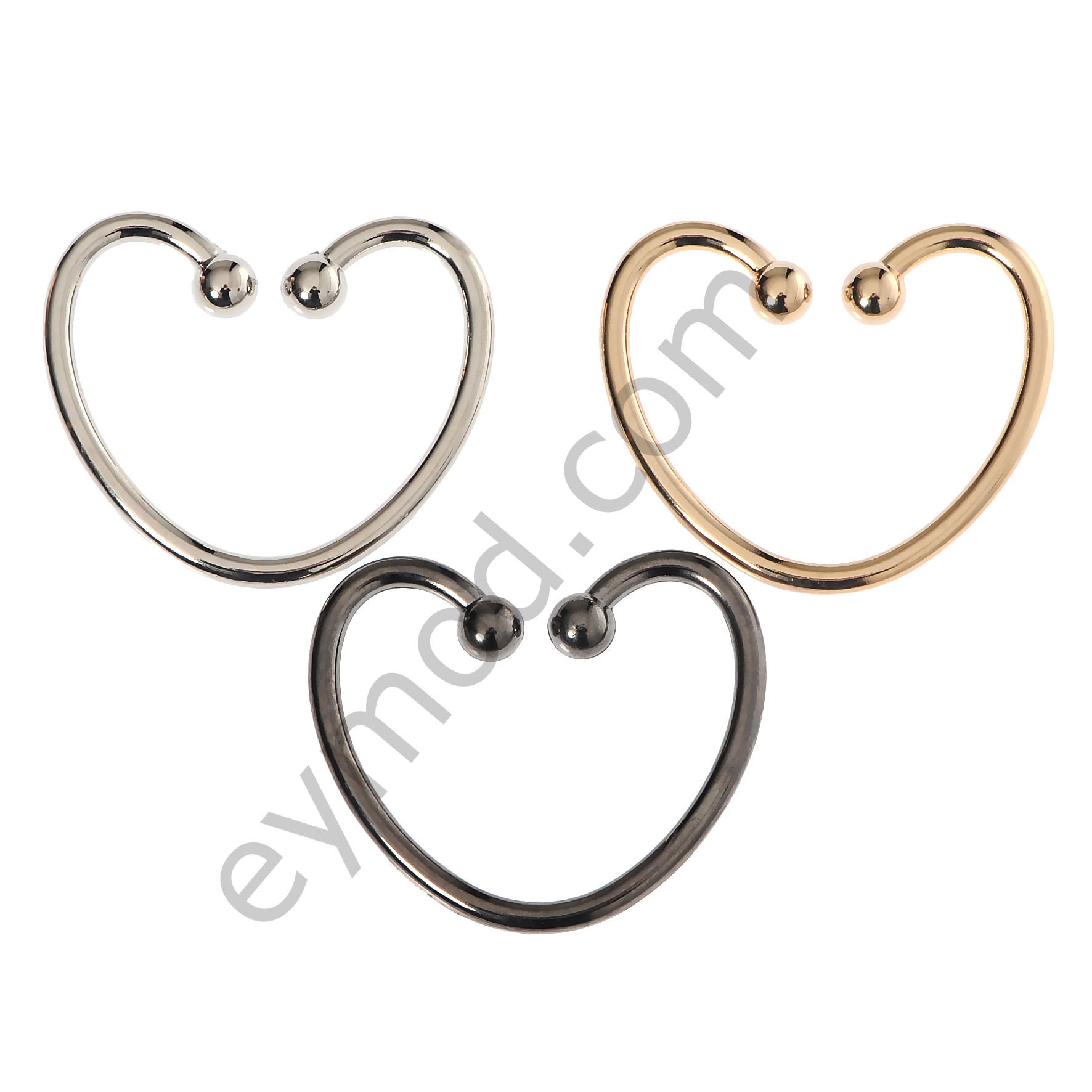 Düz Kalp Model Toka