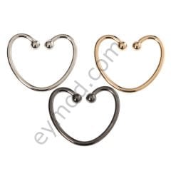 Düz Kalp Model Toka