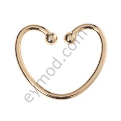 Düz Kalp Model Toka