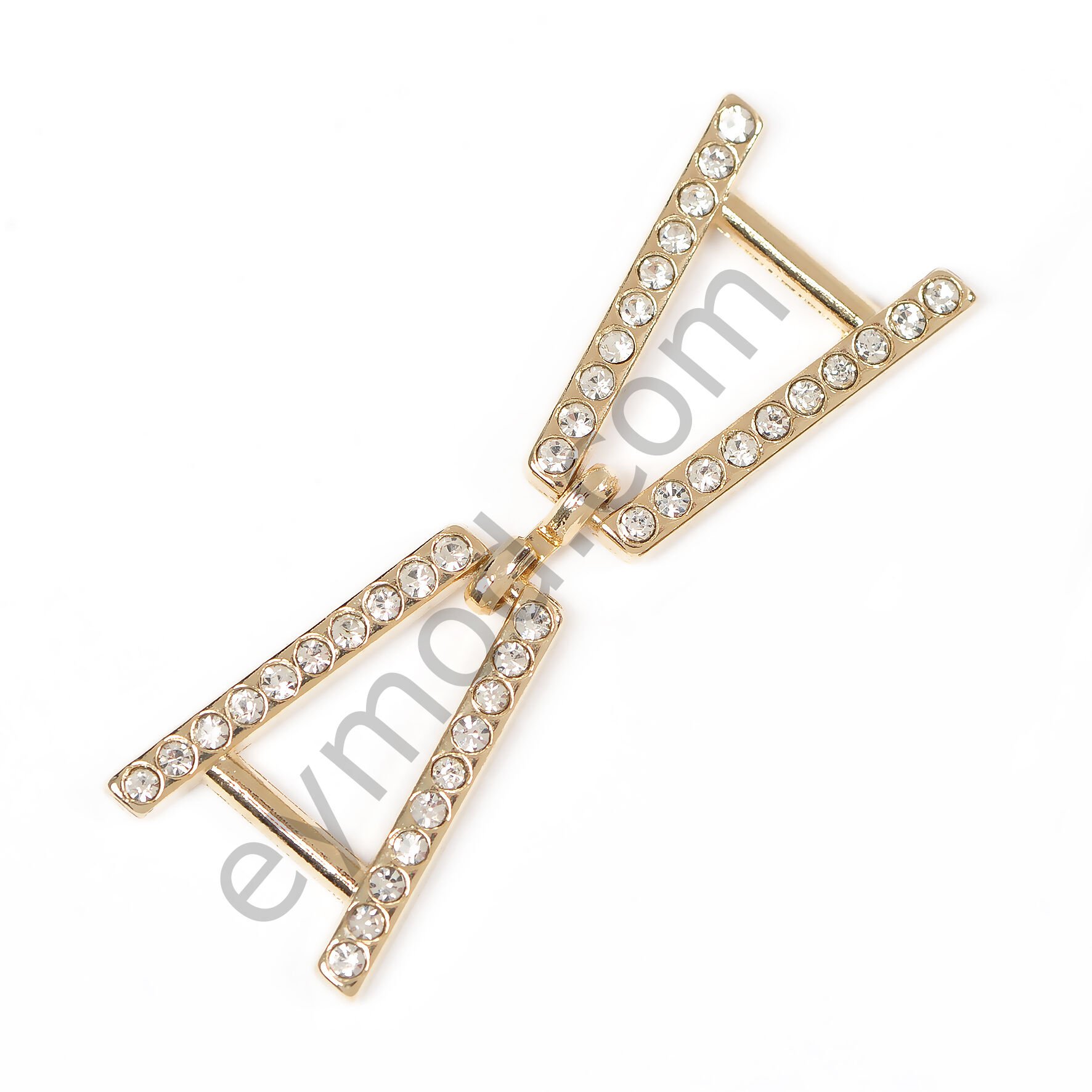 20 Taşlı Eklemeli Brit Toka Aksesuar GOLD