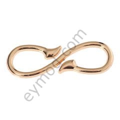 Kıvrımlı 8 Model Uzun Toka