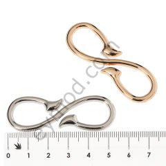 Kıvrımlı 8 Model Uzun Toka